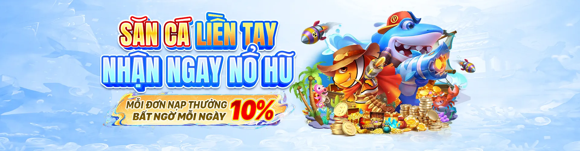 Trò chơi bắn cá kuwin code với đồ họa sống động